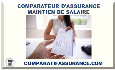 COMPARATEUR D'ASSURANCE MAINTIEN DE SALAIRE 2026
